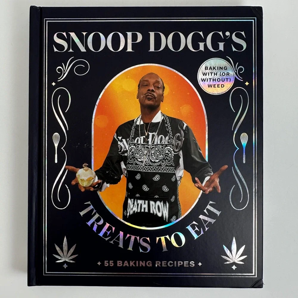 Snoop Dogg Treats to Eat Cookbook Baking Recipes With (Or Without) Weed Edibles